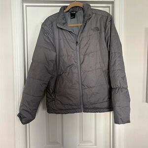 The North Face Gray Puffer Jacket